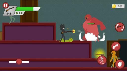 Stickman Zombie Shooter - Epic Stickman Games screenshot 4