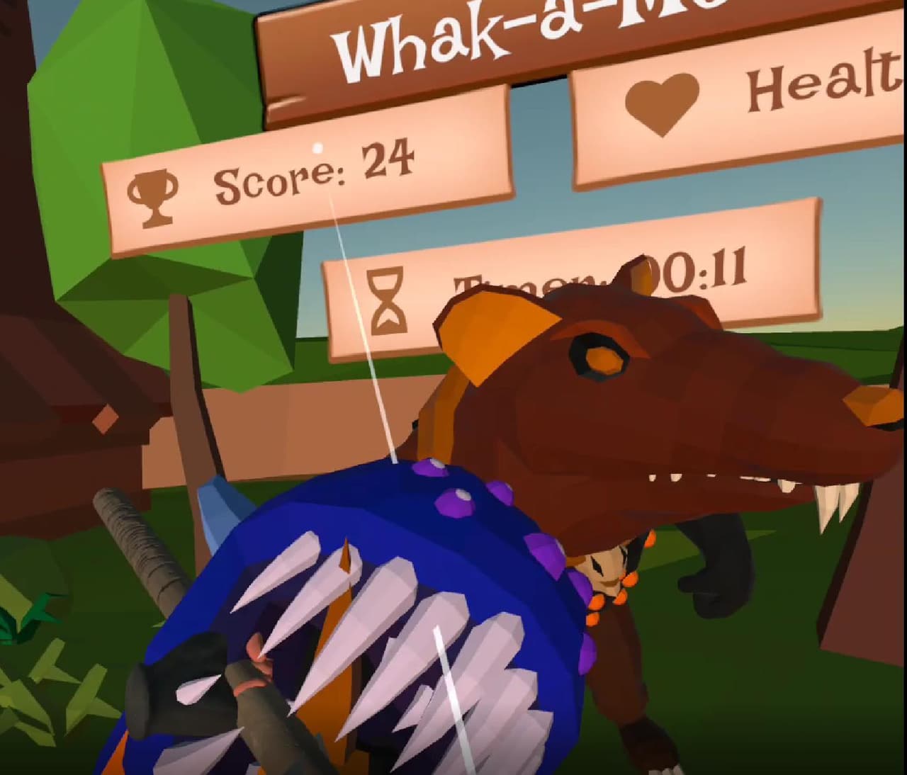 Whak-a-Mon VR