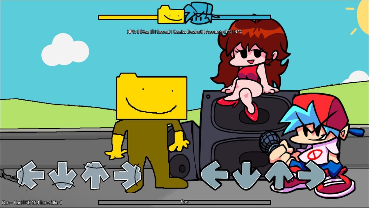 Vs. Ron (Cool Mod) FNF screenshot 5