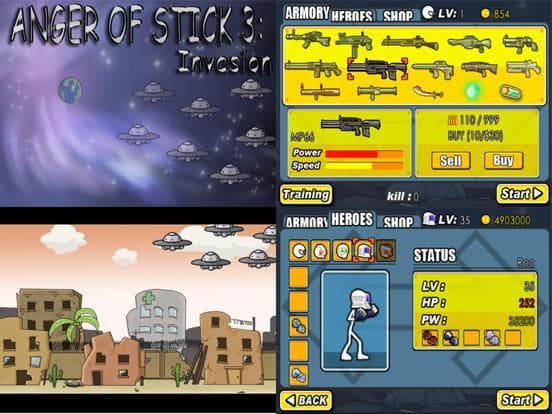AngerOfStick3: Invasion screenshot 2