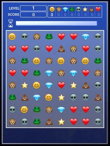 Amazing Emoji Crush Game - Free screenshot 2