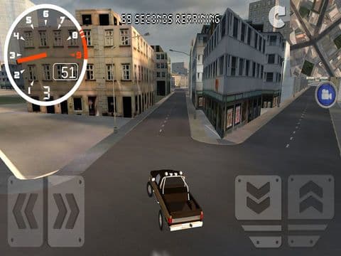 Pickup Truck City Driving Sim