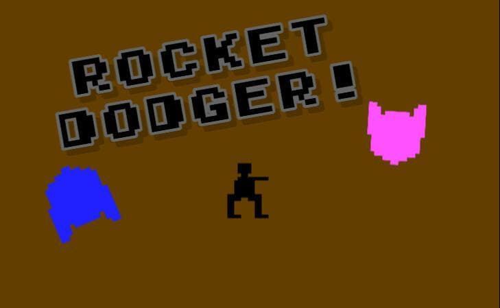 Rocket Dodger (Atari 2600 style)