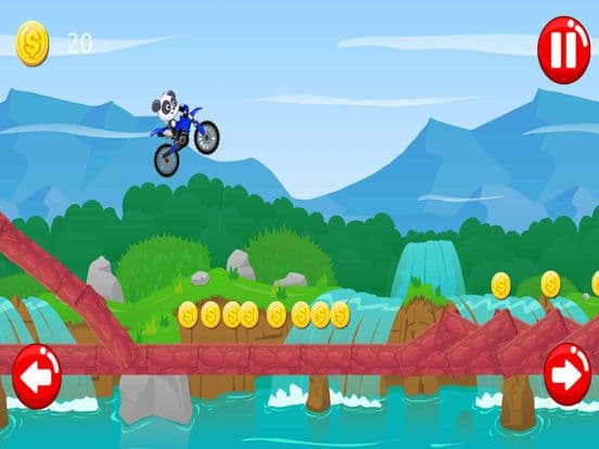 panda moto run screenshot 5