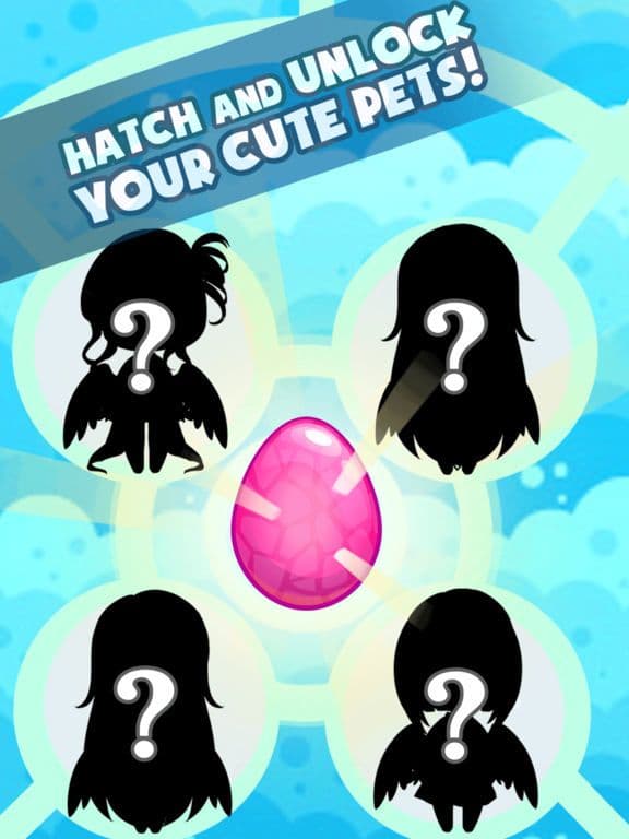 Cute Angels Pinball Shooting Board Classic Games screenshot 4