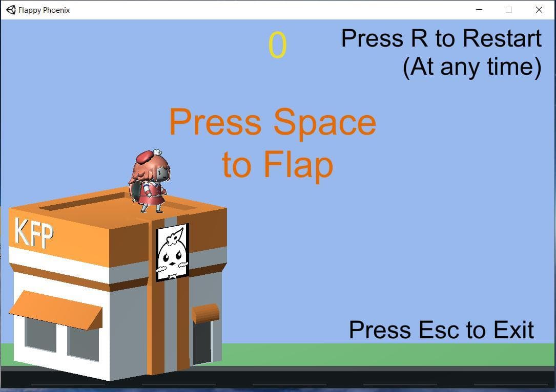 Flappy Phoenix (SquishyDove) screenshot 2