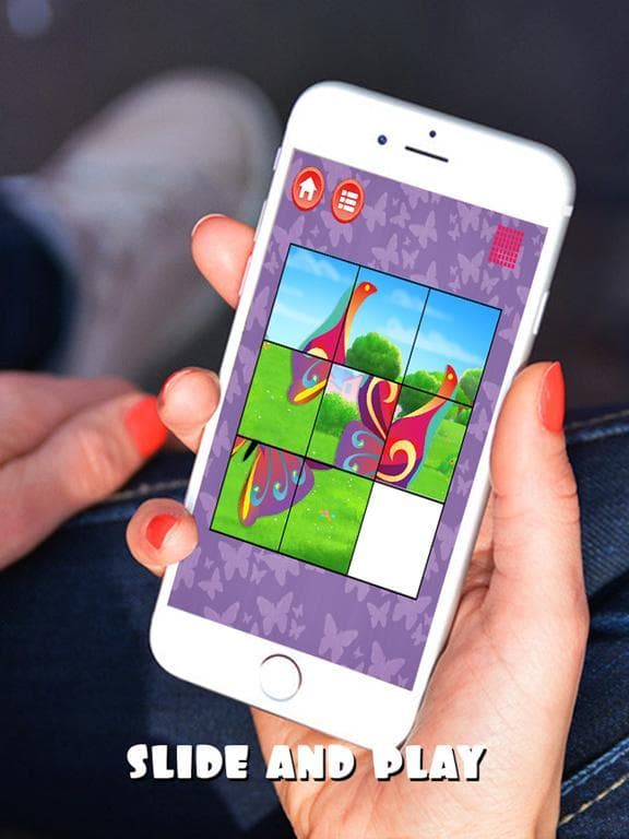 Butterfly Slide Puzzle For Kids screenshot 5