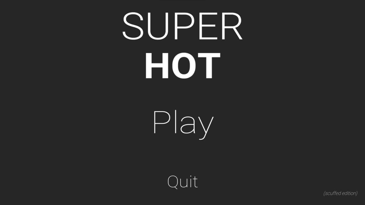 A scuffed Super Hot remake screenshot 3