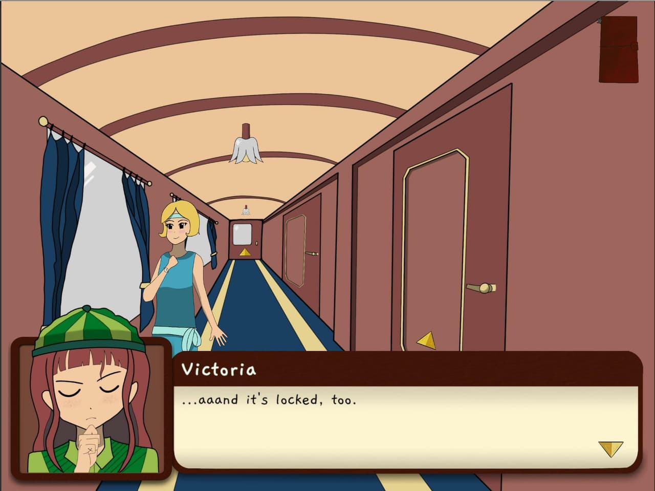 Victoria Clair and the Mystery Express (itch) screenshot 2