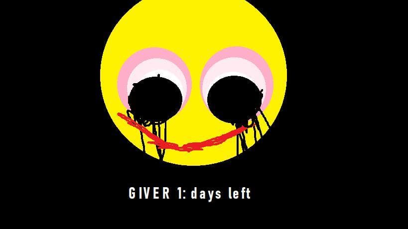 GIVER 1: days left
