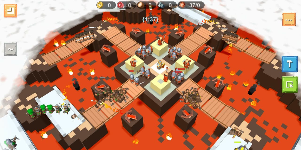 RTS Siege Up! Multiplayer/PvP/Co-op/Adventure screenshot 3
