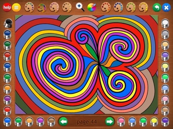 Geometric Designs Coloring screenshot 3