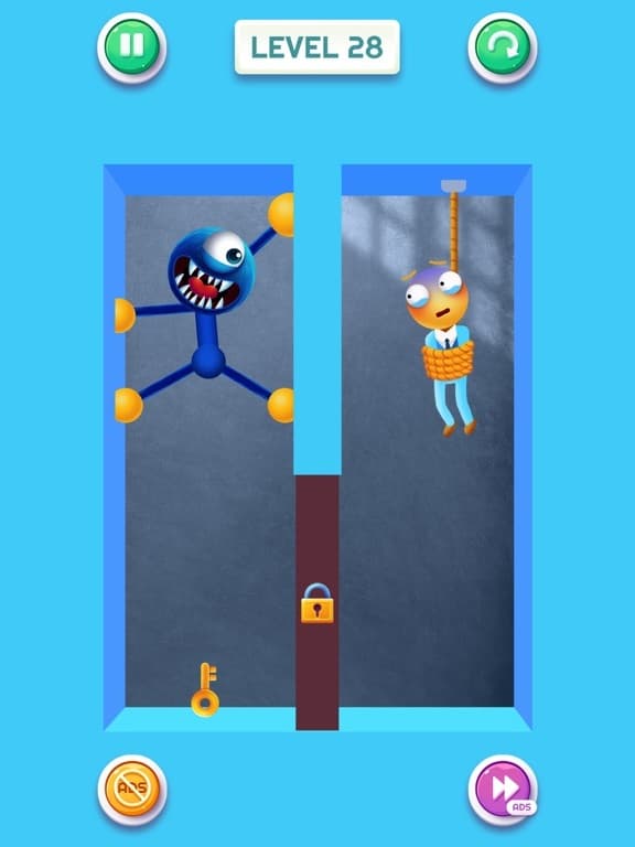 Blue Monster: Stretch Game screenshot 3