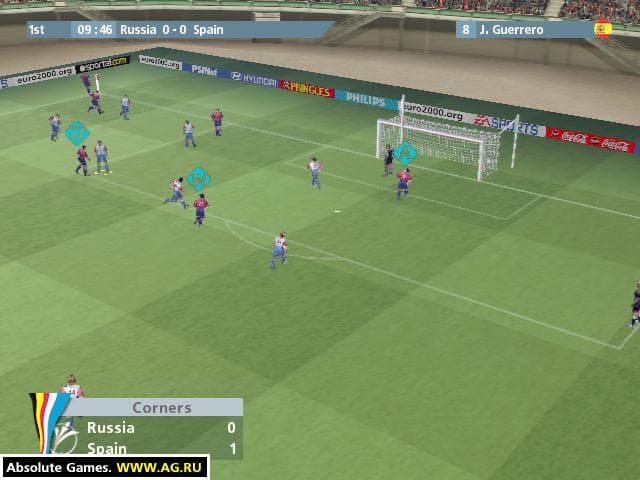 UEFA Euro 2000 screenshot 3