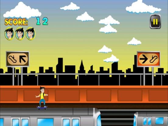 Subway Skater vs Skate Surfers