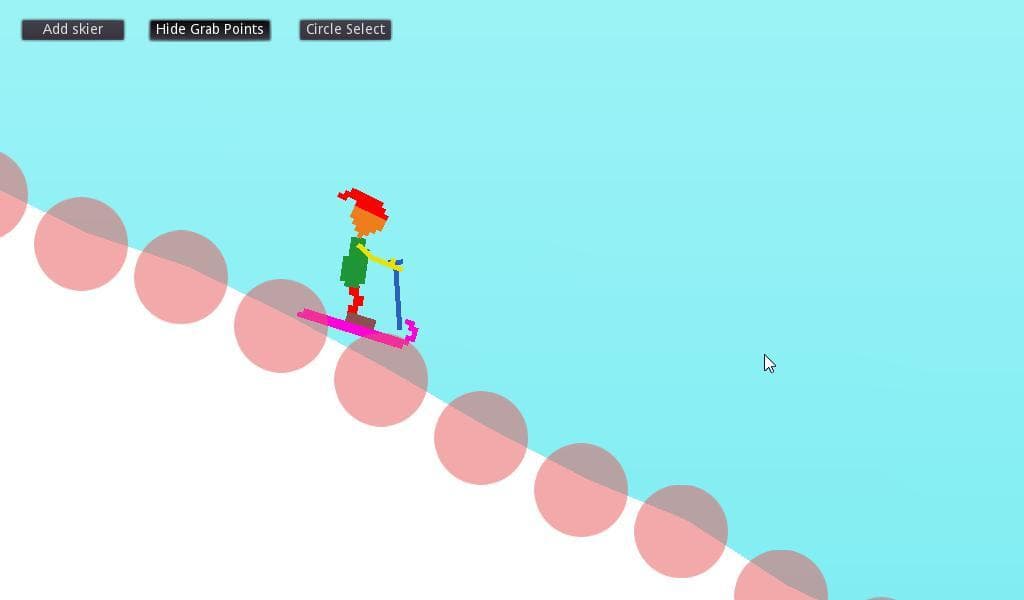 Ski Game (APirateHat) screenshot 2