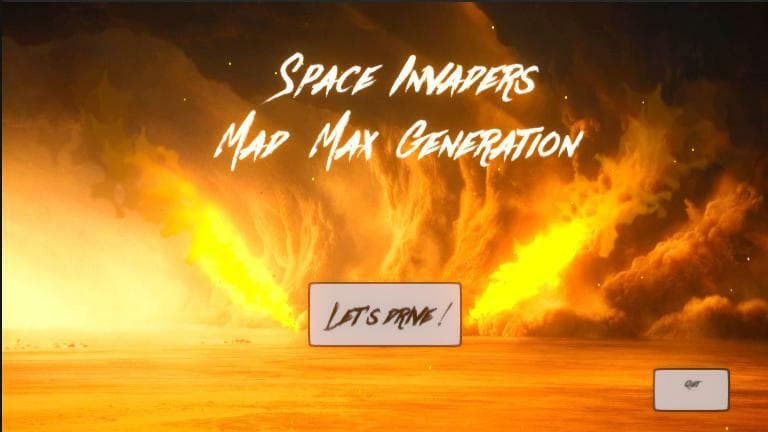 Space Invaders Mad Max Generation