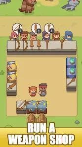 Idle Weapon Shop screenshot 2