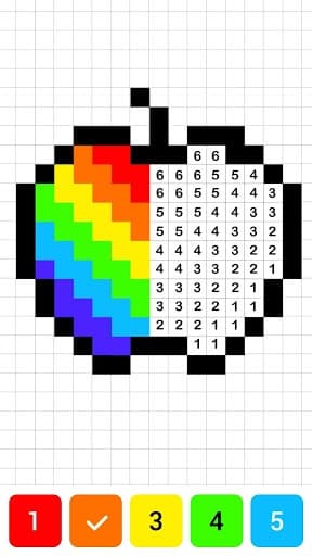 Draw.ly - Color by Number Pixel Art Coloring screenshot 3