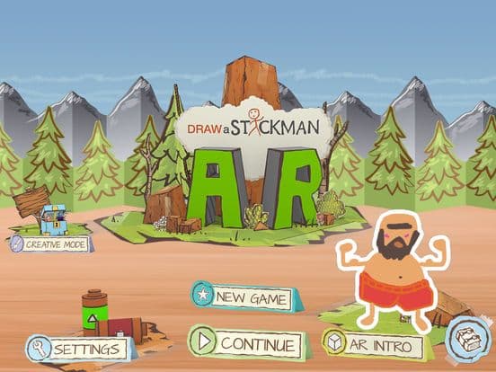 Draw a Stickman: AR screenshot 2