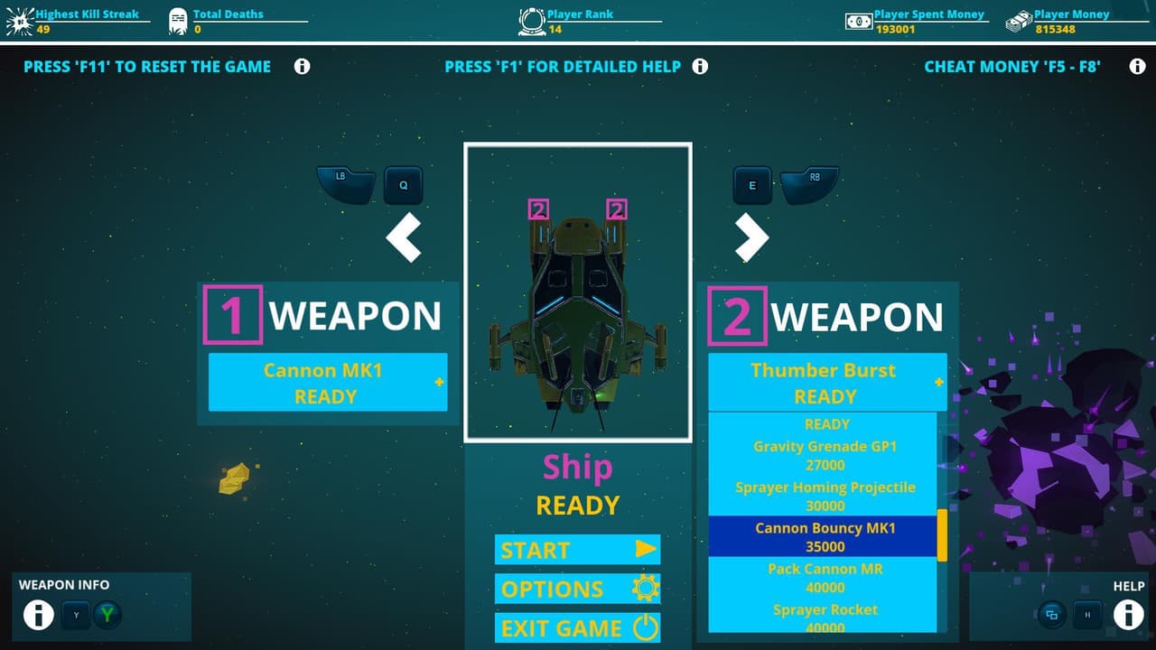 Asteroid Blaster (Solo Byte Games) screenshot 5