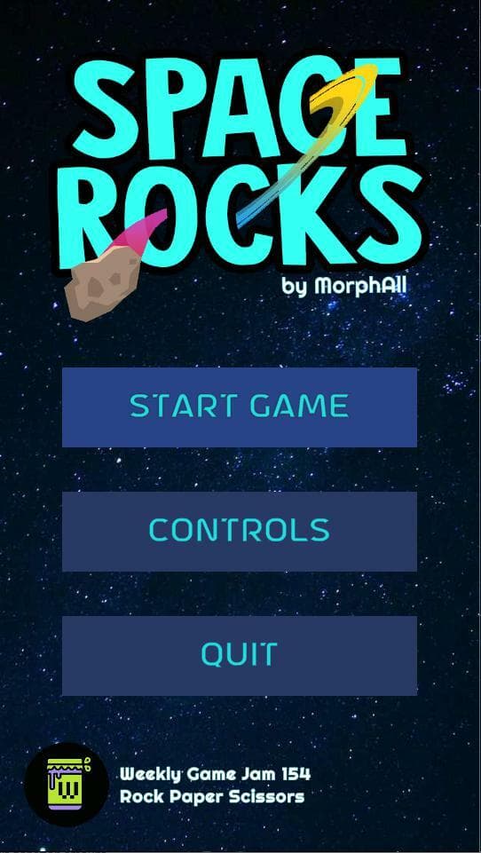 Space Rocks (itch) (MorphAll) screenshot 2