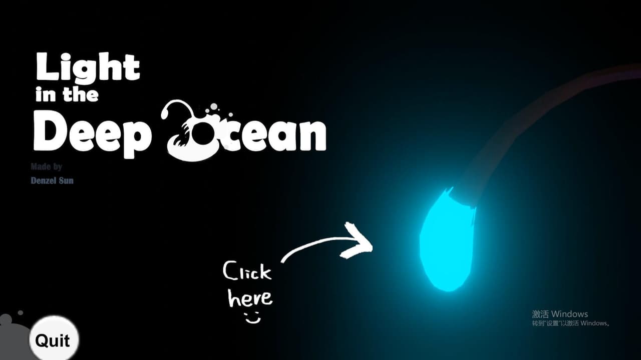 Light in the deep ocean