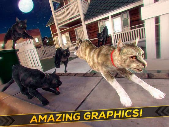 Running Cats - Survive The Free Kitty Cat Simulator screenshot 3