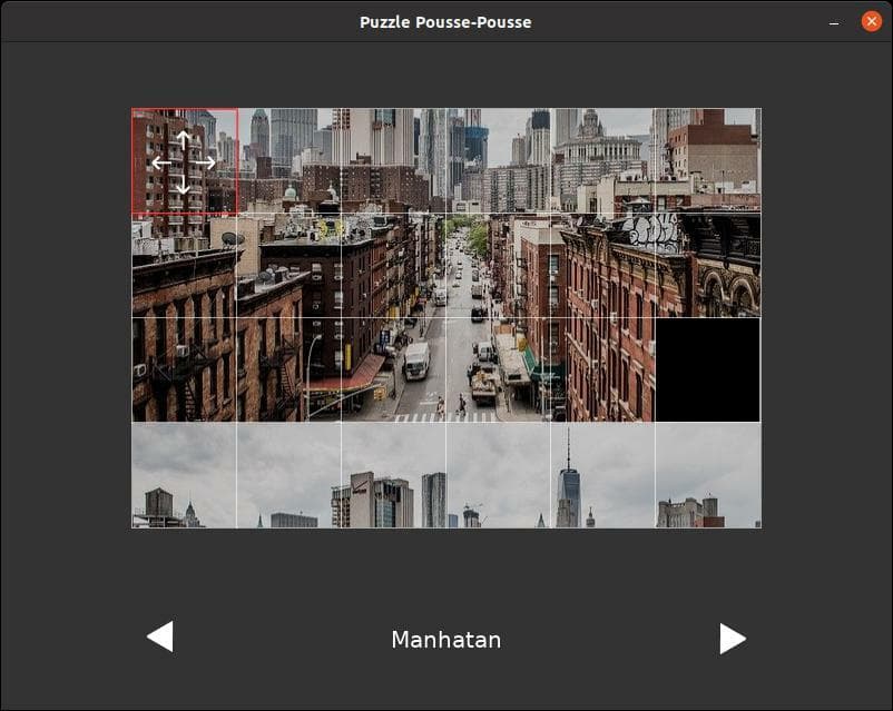 Puzzle Pousse-Pousse