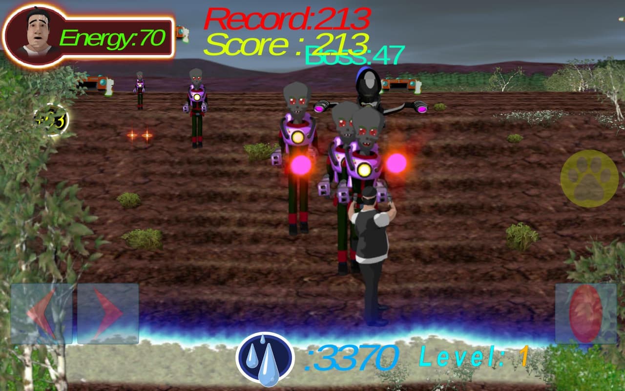 Murcianico vs Aliens - Aliens Invaders screenshot 2