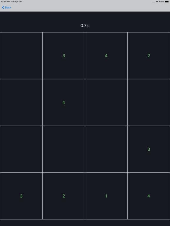 Sudoku Wear 4x4 - Watch Game screenshot 2