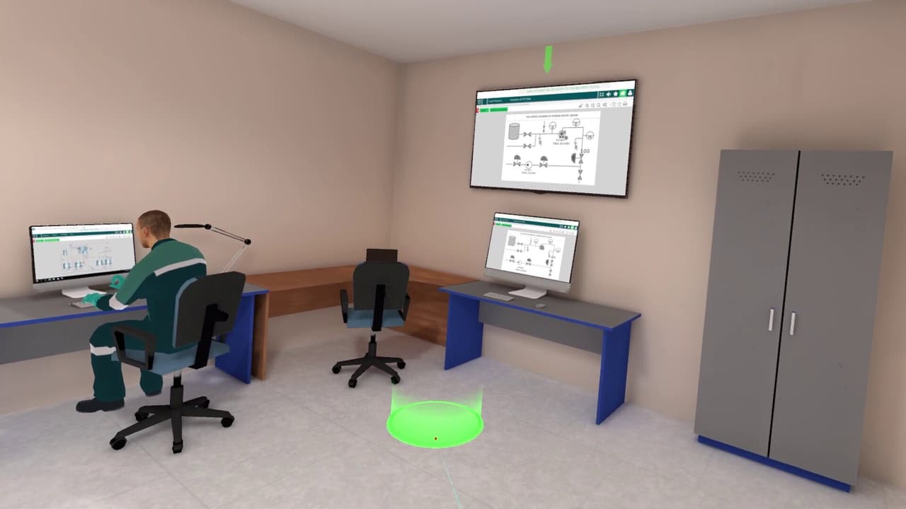 Maintenance Safety (Pipes and Acids) VR Training screenshot 6