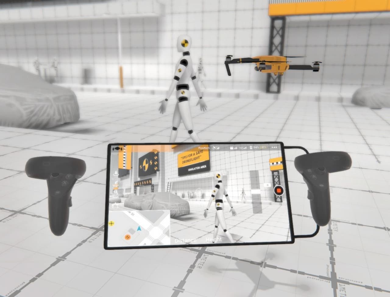 Drone Simulator VR (itch) screenshot 3