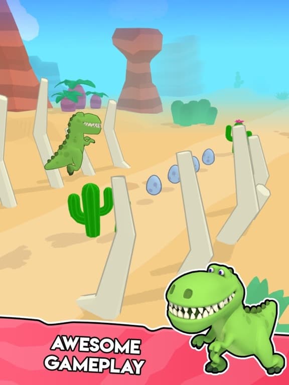 Dino Run 3D screenshot 3