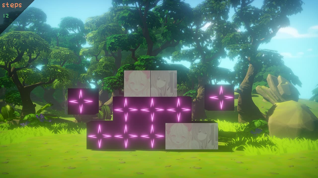 Pretty girl cube screenshot 5
