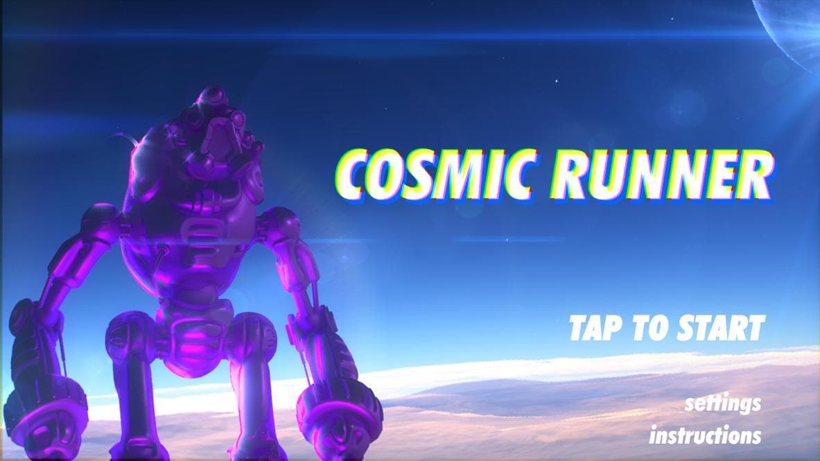 Cosmic Runner screenshot 2