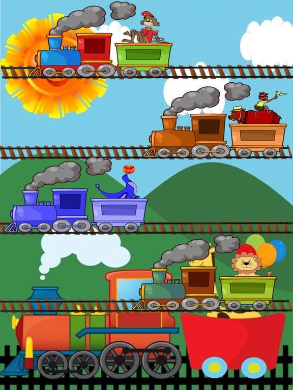 Circus Train Matchup Race screenshot 3