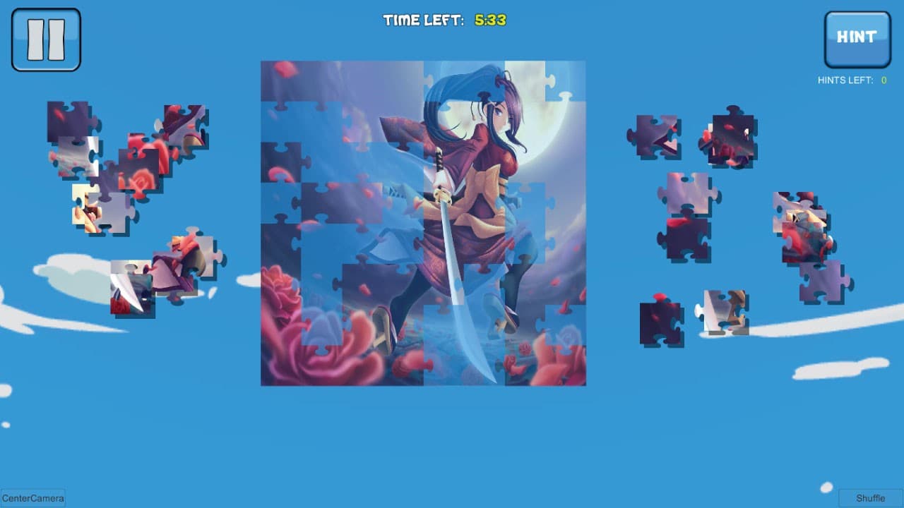 Fun Fantasy Girls Jigsaw screenshot 2