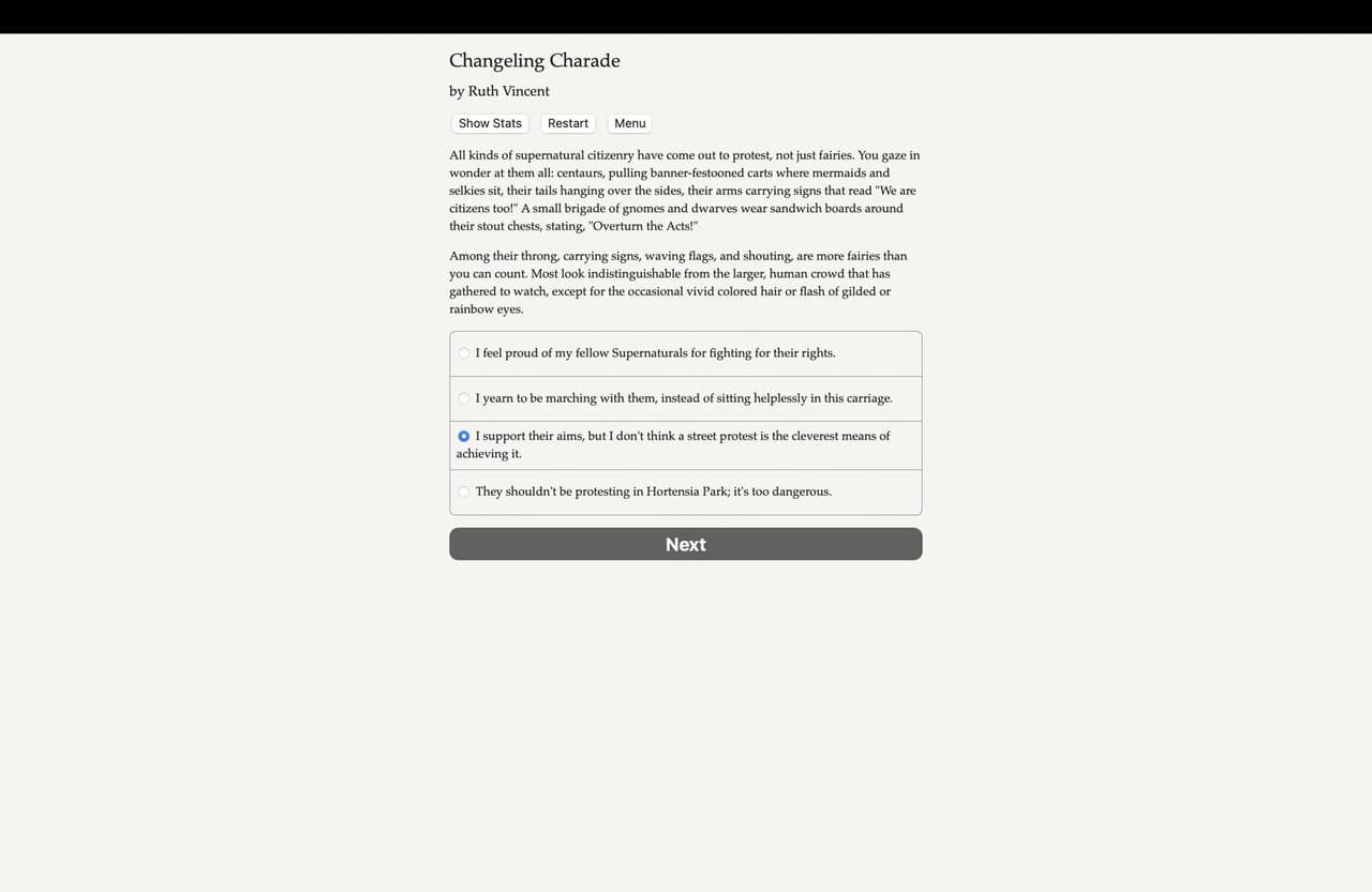 Changeling Charade screenshot 5