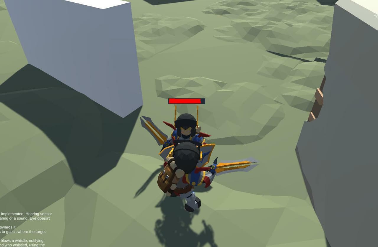 Enemy Artificial Intelligence Demo in Unity screenshot 3