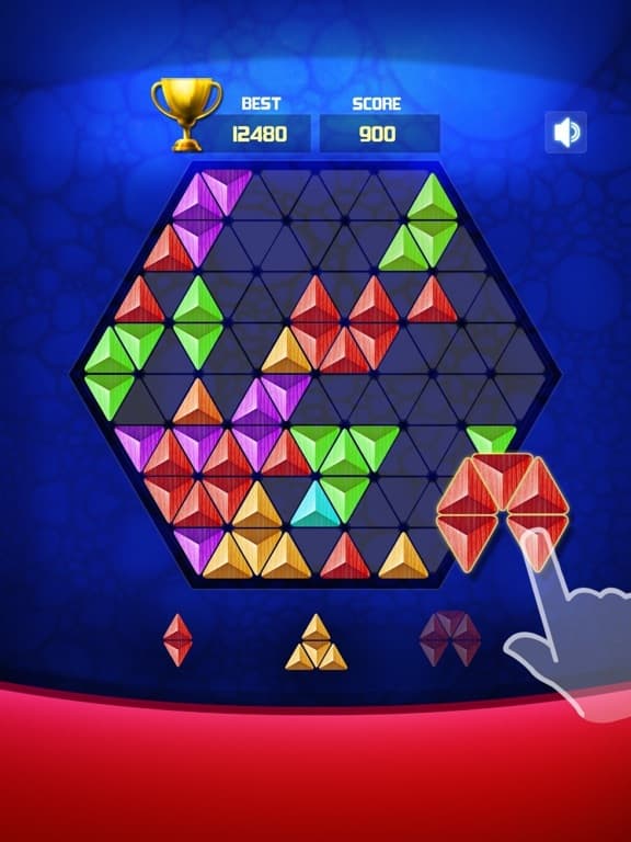 Hexa: Block Triangle Puzzle screenshot 4