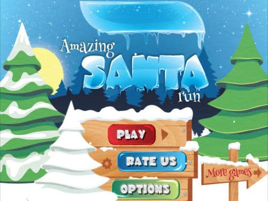Amazing Santa Run - Christmas game for kid screenshot 2
