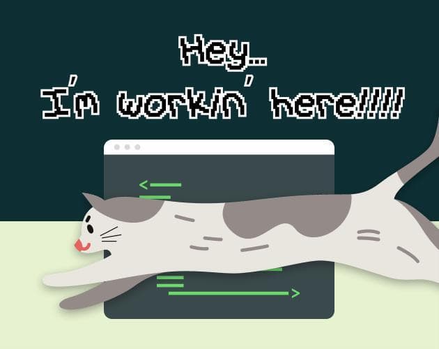 Hey, Im workin here!!!!