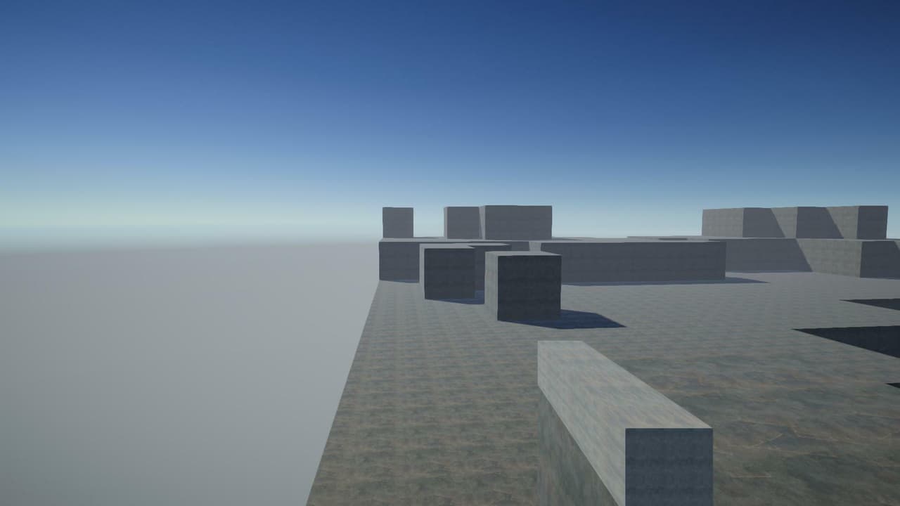 Voxel Terrain Gen Slow Mo FPS