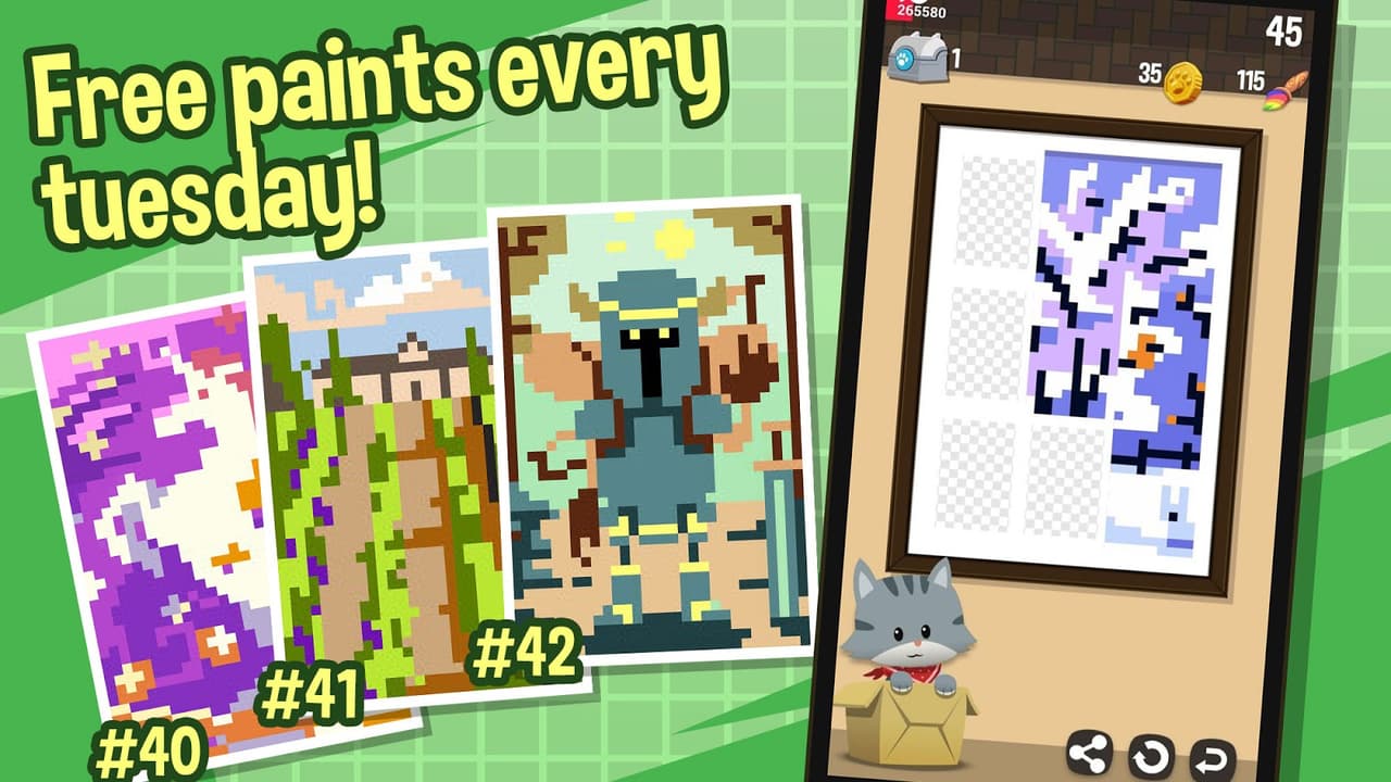 Hungry Cat Picross screenshot 2