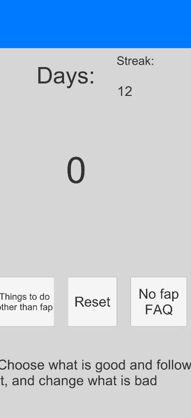 No fap app