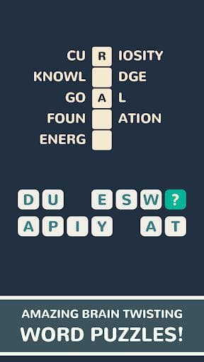 1 Crossword - Free Word Game screenshot 2