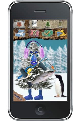 Free Pine Man Postcard screenshot 3
