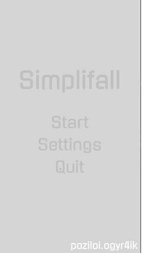 Simplifall screenshot 2