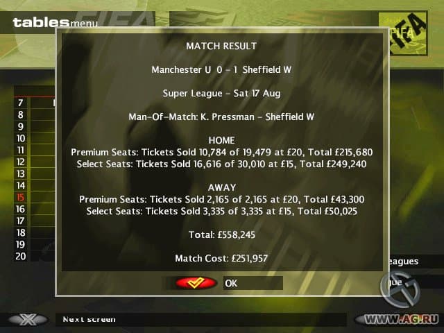 FIFA Soccer Manager screenshot 5